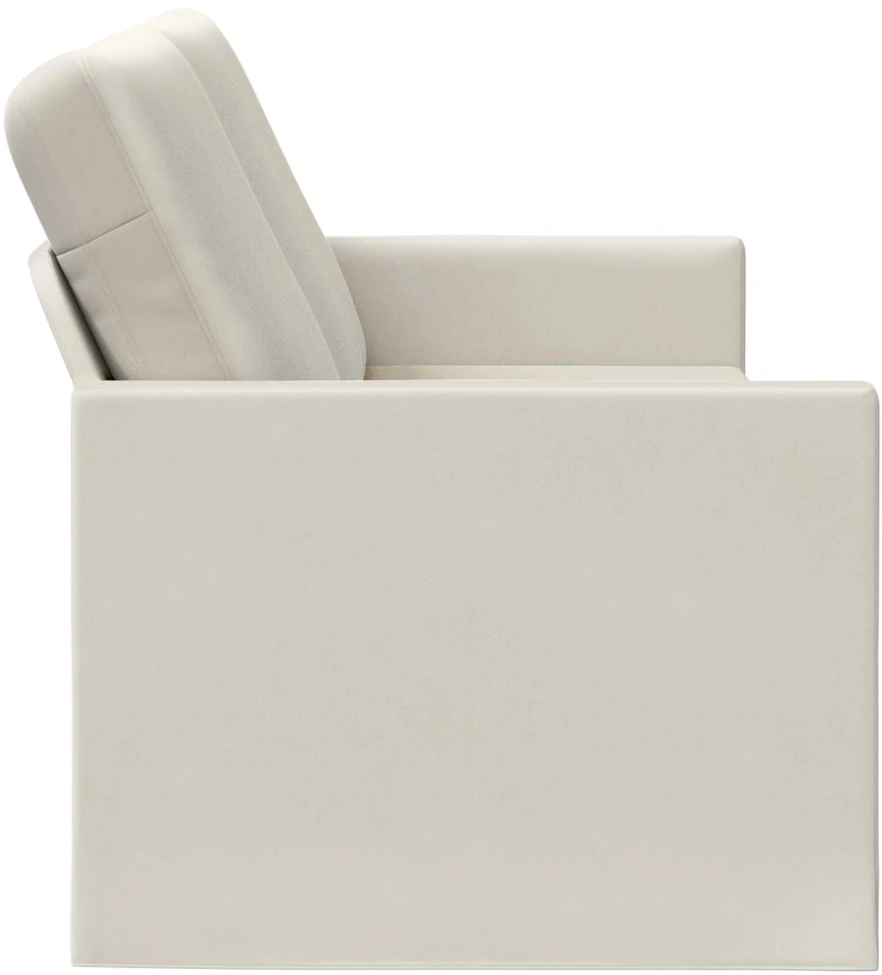 3 vietų sofa Kreminė 220 x 81 x 82 cm Aksomas