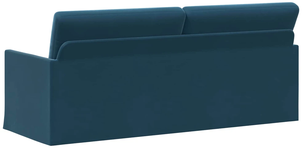 3 vietų sofa Mėlyna 190 x 81 x 82 cm Aksomas