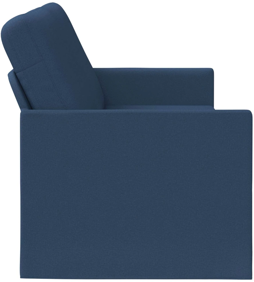 3 vietų sofa Mėlyna 190 x 81 x 82 cm Audinys
