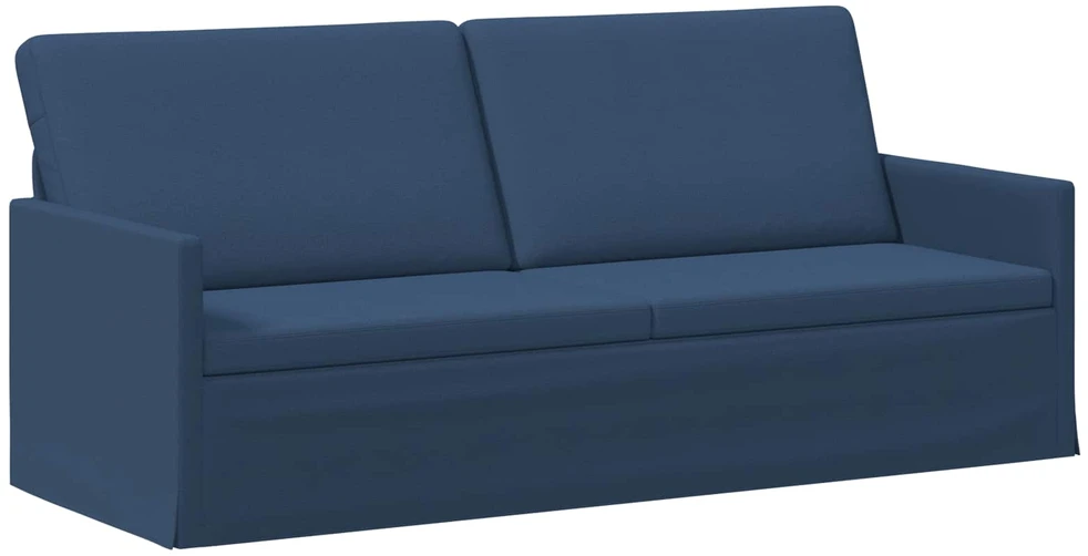 3 vietų sofa Mėlyna 190 x 81 x 82 cm Audinys
