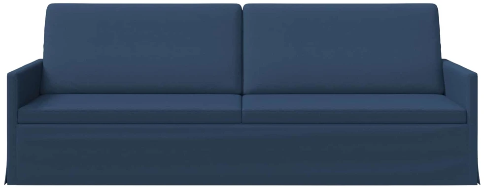 3 vietų sofa Mėlyna 220 x 81 x 82 cm Audinys