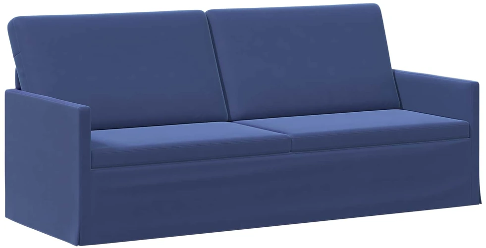 3 vietų sofa Policijos mėlyna 190 x 81 x 82 cm Aksomas