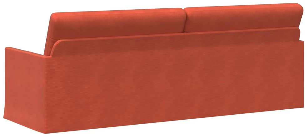 3 vietų sofa Raudona oranžinė 220 x 81 x 82 cm