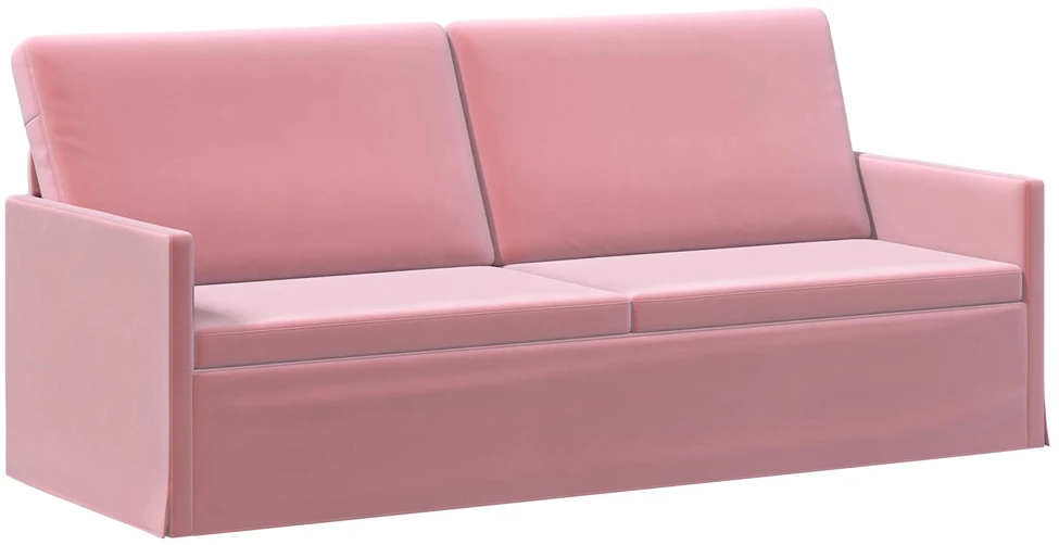 3 vietų sofa Rožinė 190 x 81 x 82 cm Aksomas
