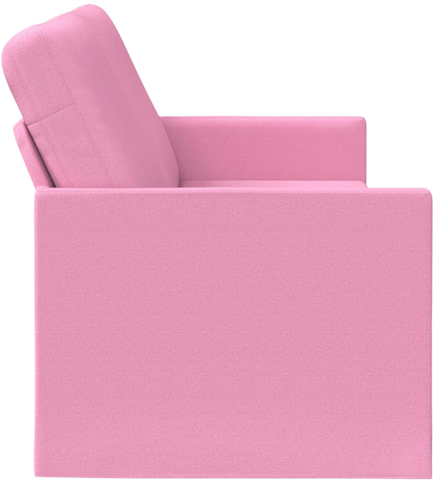 3 vietų sofa Rožinė 220 x 81 x 82 cm Audinys