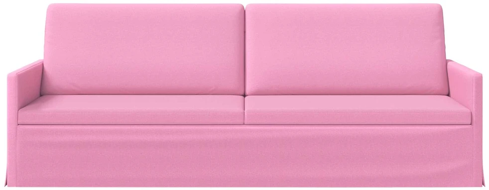 3 vietų sofa Rožinė 220 x 81 x 82 cm Audinys