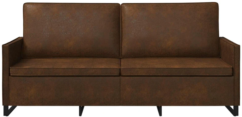 3 vietų sofa Ruda 190 x 81 x 82 cm Dirbtinė zomša