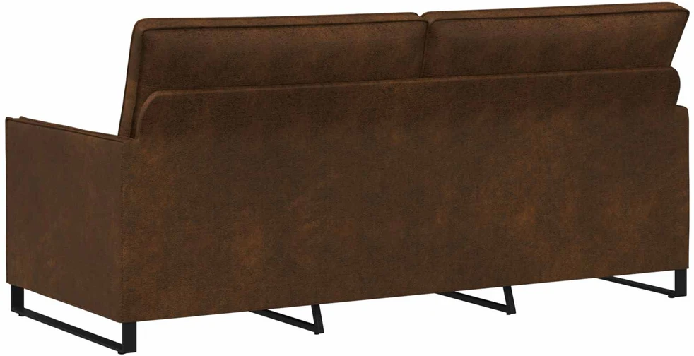 3 vietų sofa Ruda 190 x 81 x 82 cm Dirbtinė zomša