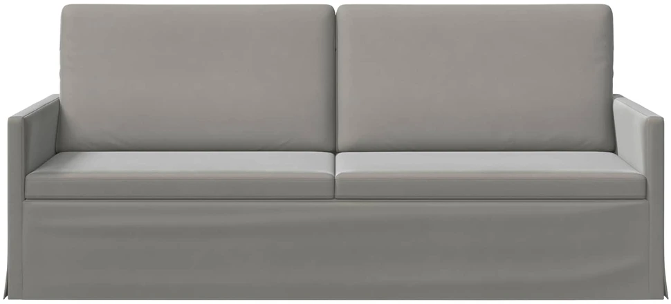 3 vietų sofa Šviesiai pilka 190 x 81 x 82 cm Aksomas
