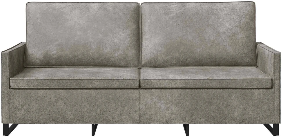 3 vietų sofa Šviesiai pilka 190 x 81 x 82 cm Dirbtinė zomša