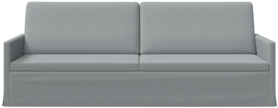 3 vietų sofa Šviesiai pilka 220 x 81 x 82 cm Audinys