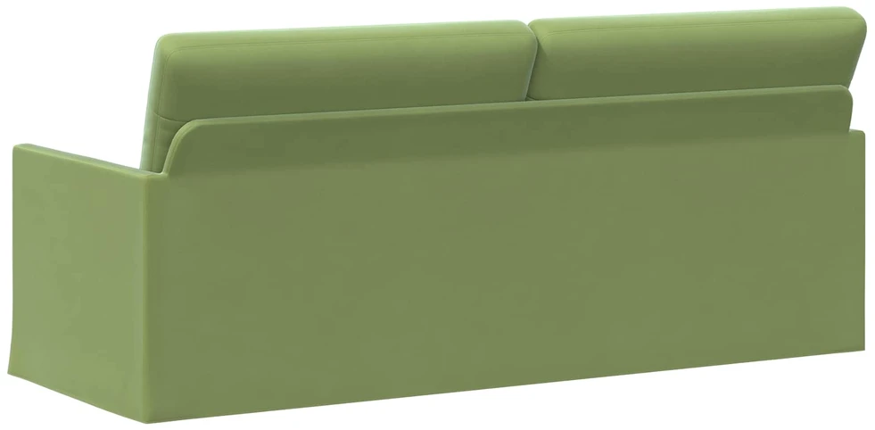 3 vietų sofa Šviesiai žalia 190 x 81 x 82 cm Aksomas