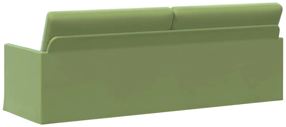 3 vietų sofa Šviesiai žalia 220 x 81 x 82 cm Aksomas