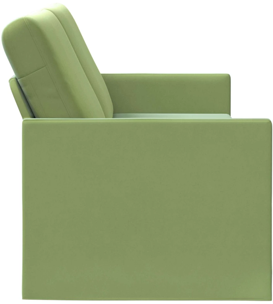 3 vietų sofa Šviesiai žalia 220 x 81 x 82 cm Aksomas