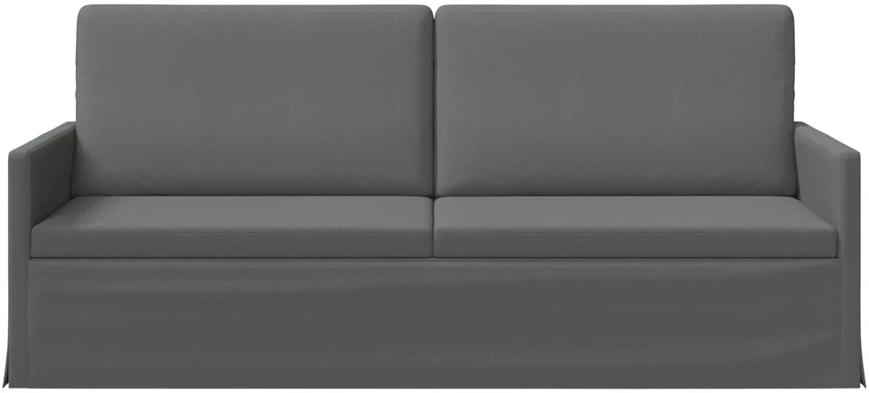 3 vietų sofa Tamsiai pilka 190 x 81 x 82 cm Audinys