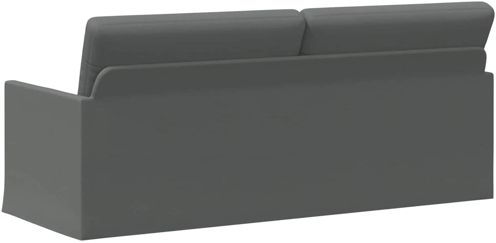 3 vietų sofa Tamsiai pilka 190 x 81 x 82 cm Audinys
