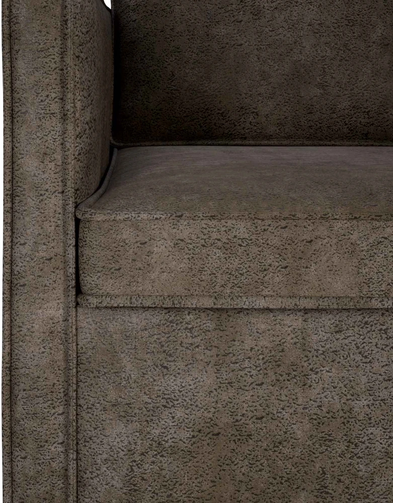 3 vietų sofa Tamsiai pilka 190 x 81 x 82 cm Dirbtinė zomša
