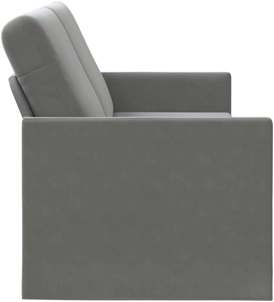 3 vietų sofa Tamsiai pilka 190 x 81 x 82 cm Aksomas