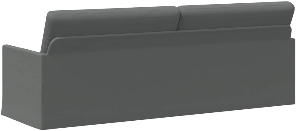 3 vietų sofa Tamsiai pilka 220 x 81 x 82 cm Audinys