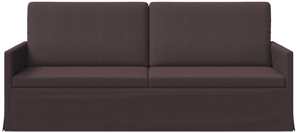 3 vietų sofa Tamsiai rudas 190 x 81 x 82 cm Audinys