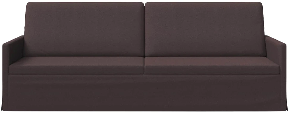 3 vietų sofa Tamsiai rudas 220 x 81 x 82 cm Audinys