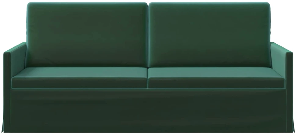 3 vietų sofa Tamsiai žalia 190 x 81 x 82 cm Aksomas