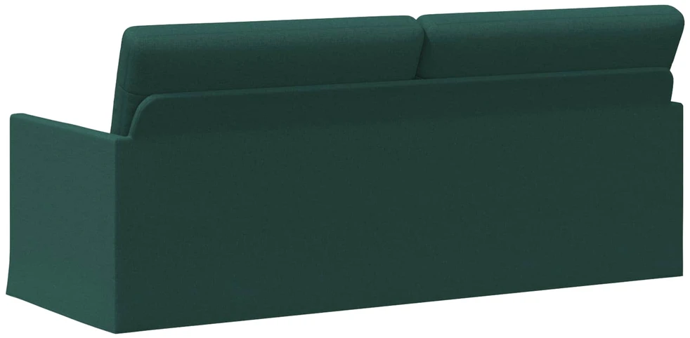 3 vietų sofa Tamsiai žalia 190 x 81 x 82 cm Audinys