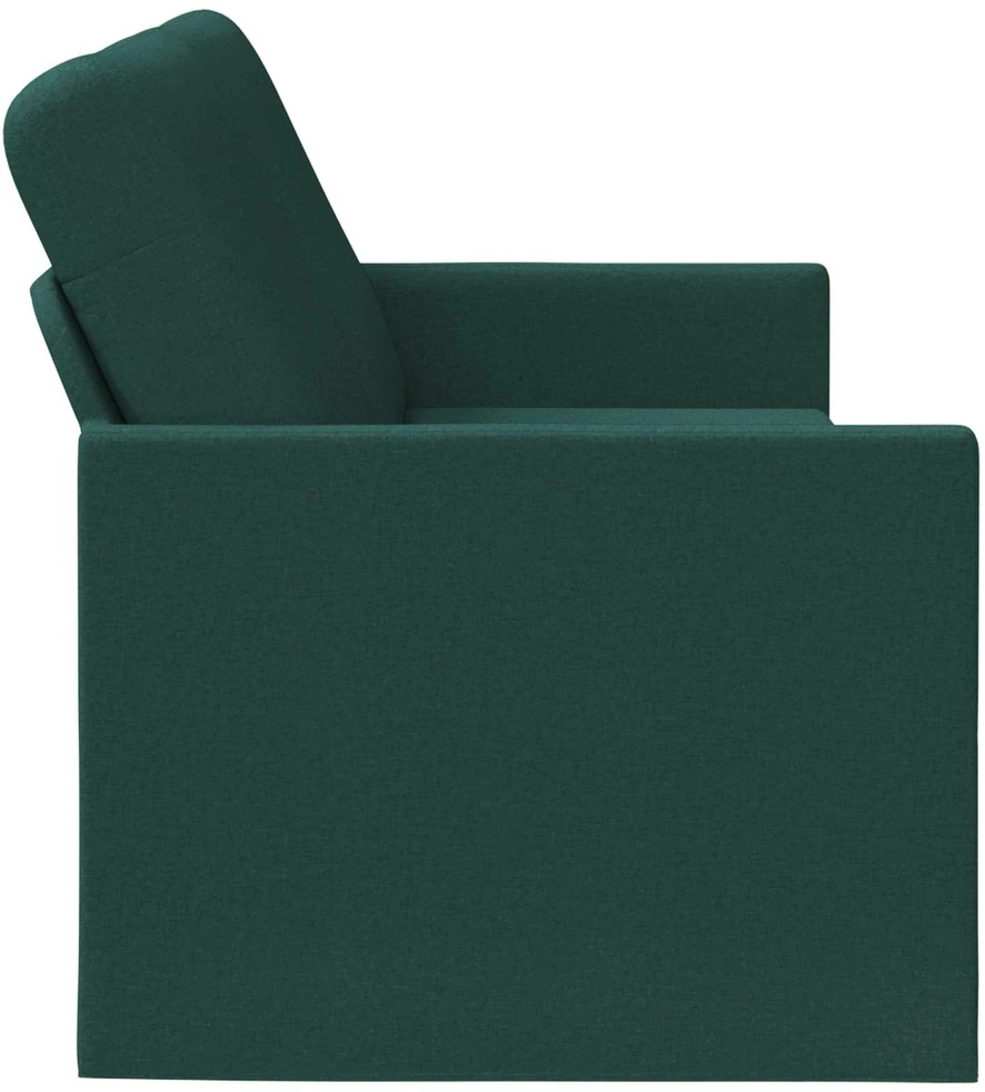 3 vietų sofa Tamsiai žalia 220 x 81 x 82 cm Audinys