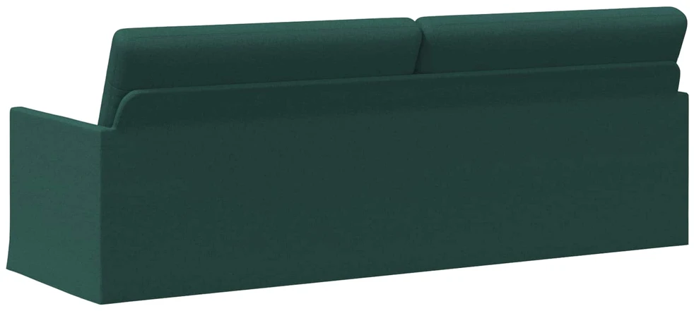 3 vietų sofa Tamsiai žalia 220 x 81 x 82 cm Audinys