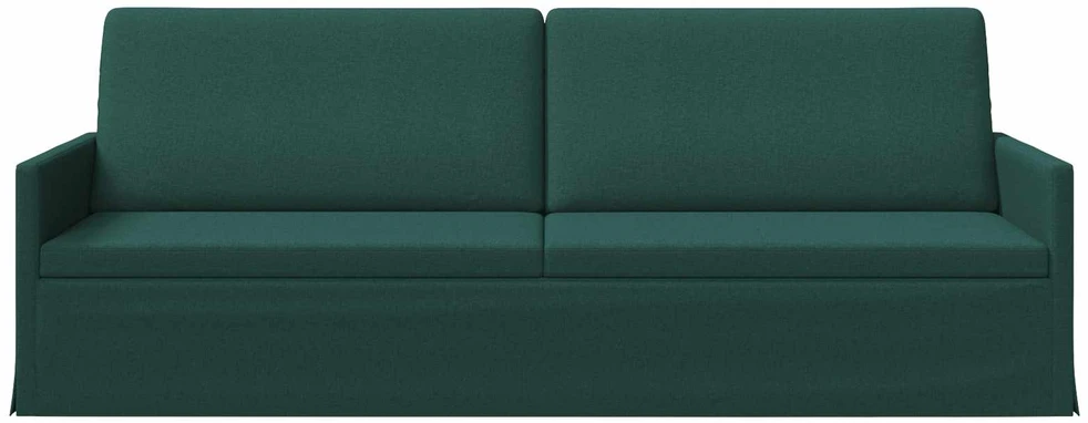 3 vietų sofa Tamsiai žalia 220 x 81 x 82 cm Audinys