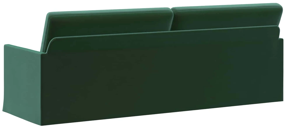 3 vietų sofa Tamsiai žalia 220 x 81 x 82 cm Aksomas