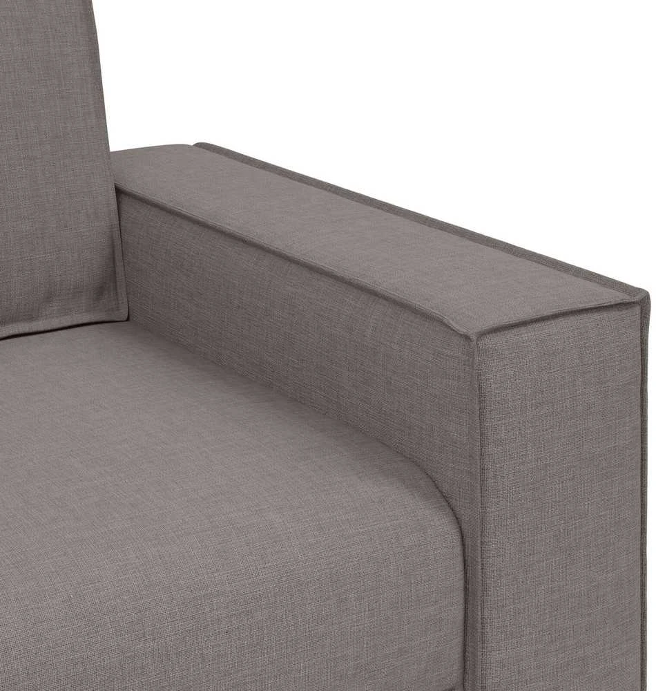 3-Vietis Sofa Taupe 220 cm audinys