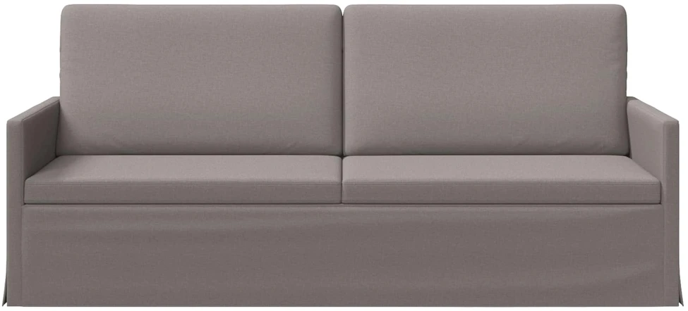3 vietų sofa Taupe 190 x 81 x 82 cm Audinys