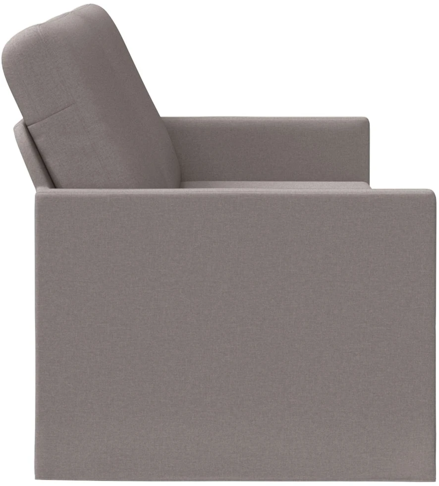 3 vietų sofa Taupe 190 x 81 x 82 cm Audinys