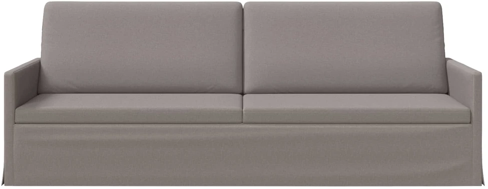 3 vietų sofa Taupe 220 x 81 x 82 cm Audinys