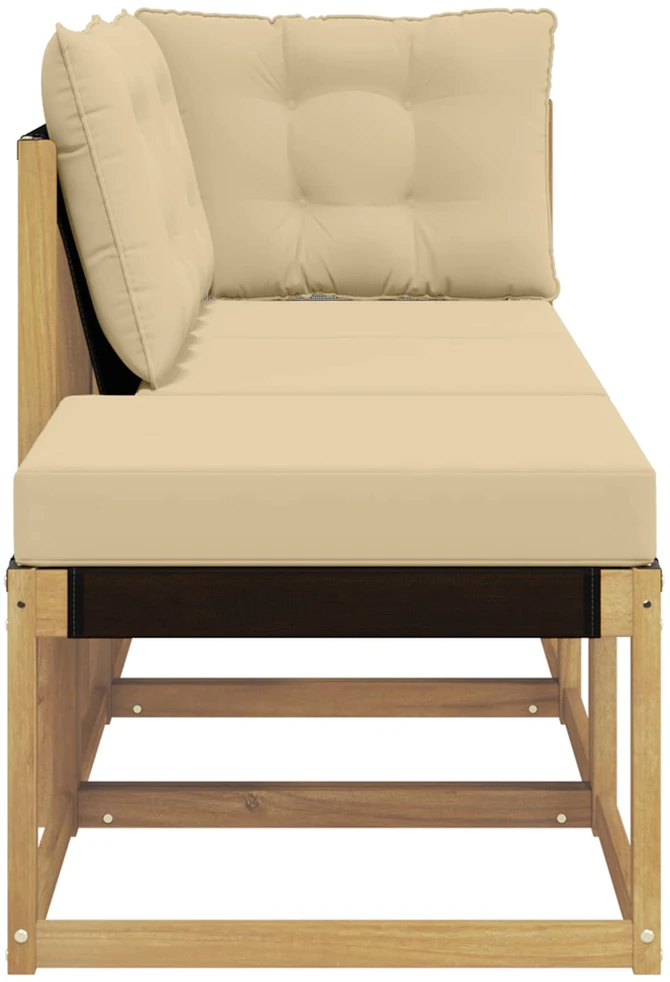 3 vnt. Sekcija sofa vienetai Balta