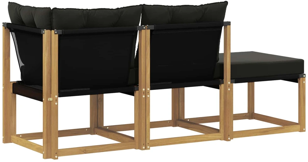3 vnt. Sekcija sofa vienetai Balta