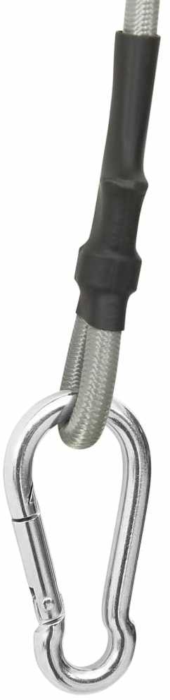 310252 Ropes with Carabiner 4 pcs Rubber