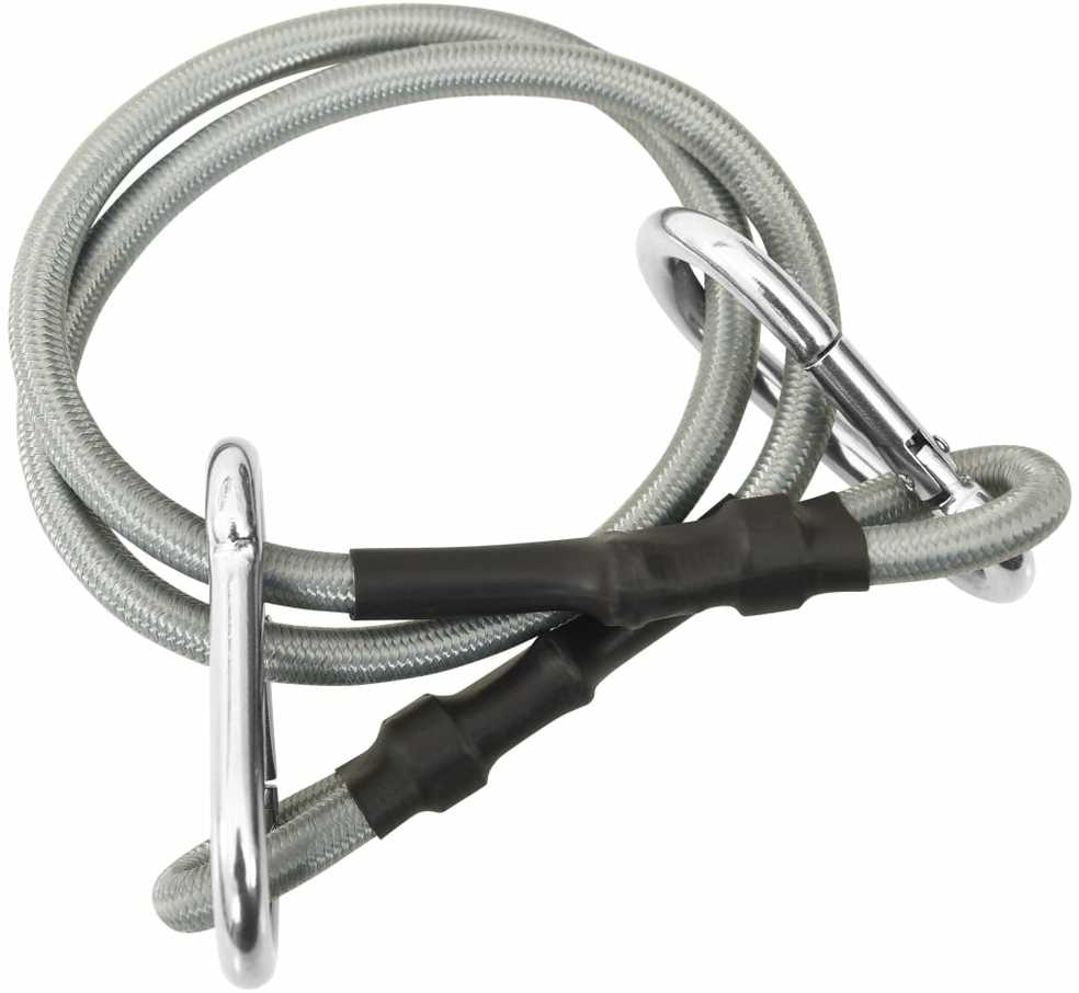 310252 Ropes with Carabiner 4 pcs Rubber