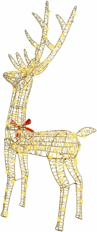 3D Elnias 140 LED Šilta balta 128 cm PET