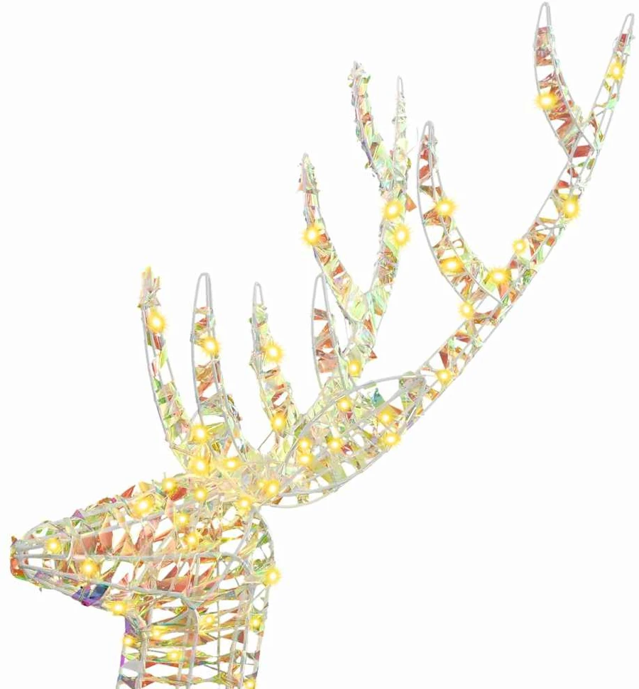 3D Elnias 250 LED Šilta balta 96 x 40 x 180 cm PET