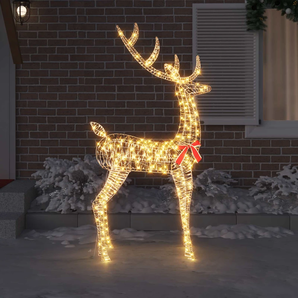 3D Elnias 250 LED Šilta balta 96 x 40 x 180 cm PET