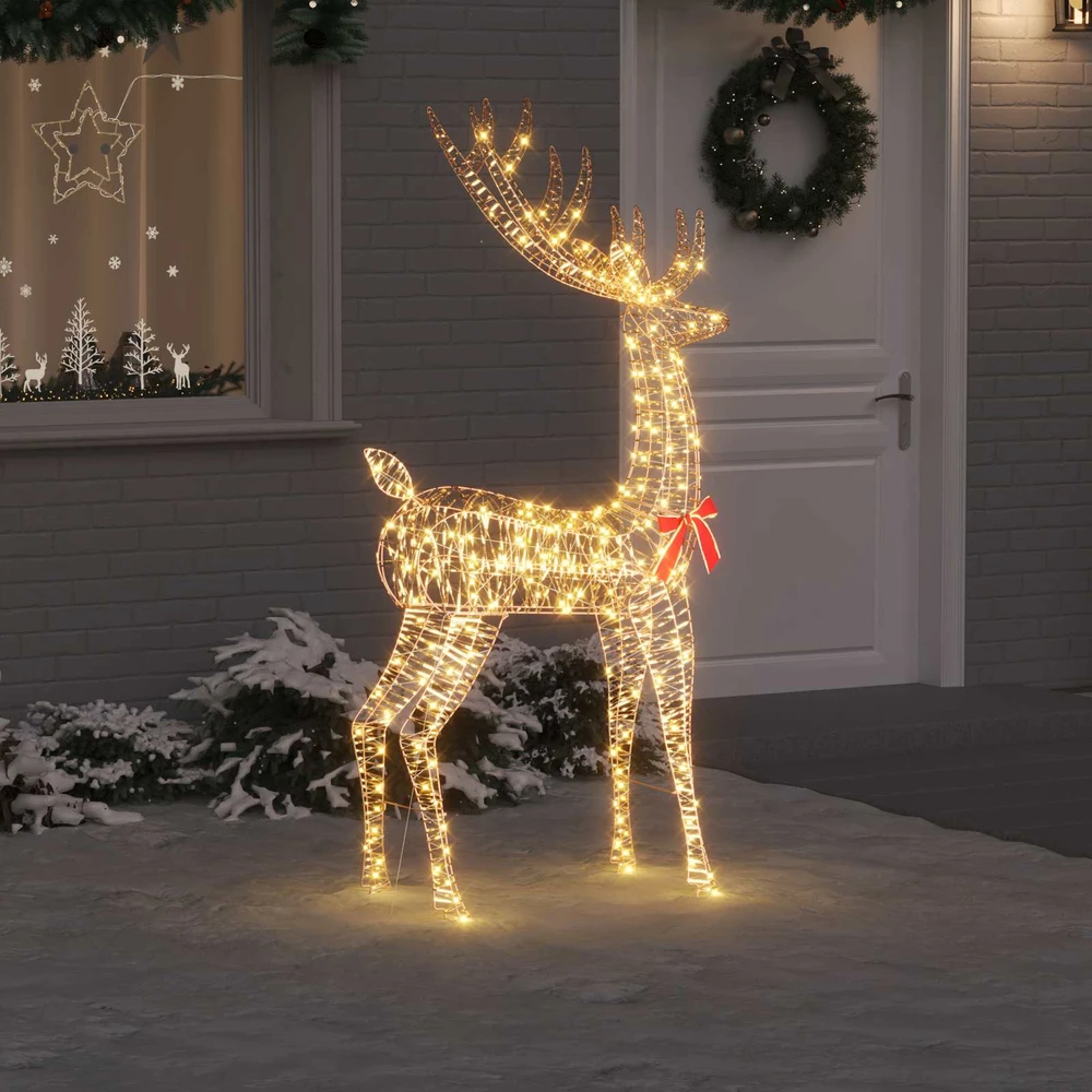 3D Elnias 250 LED Šilta balta 96 x 40 x 180 cm PET