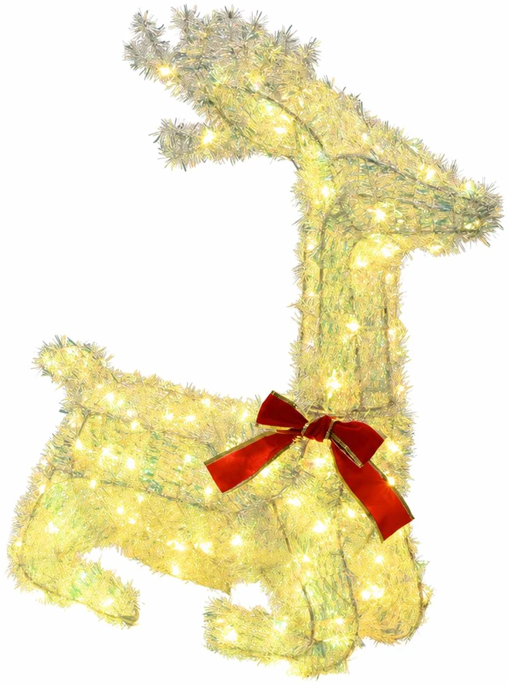 3D Kalėdų elnias LOVIISA 140 LED Šilta balta 55 x 22 x 63 cm