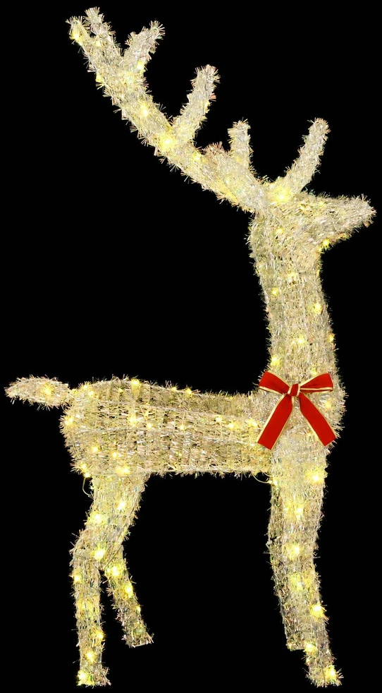 3D Kalėdų elnias LOVIISA 140 LED Šilta balta 70 x 26 x 128 cm