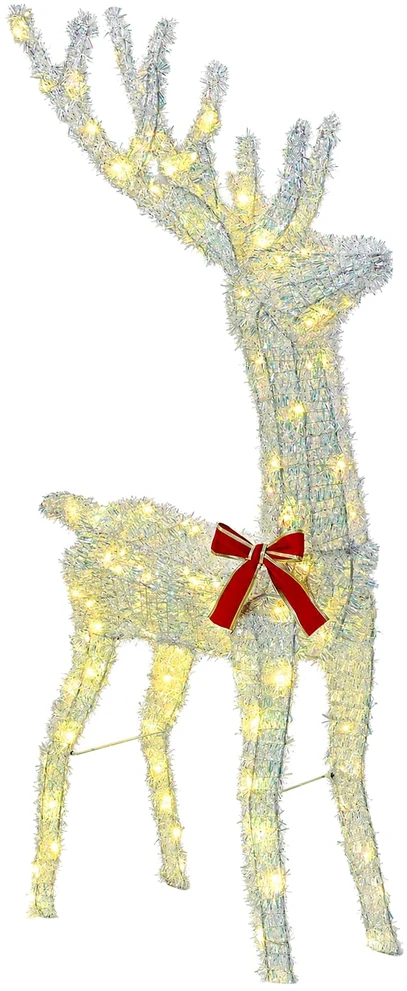 3D Kalėdų elnias LOVIISA 140 LED Šilta balta 70 x 26 x 128 cm