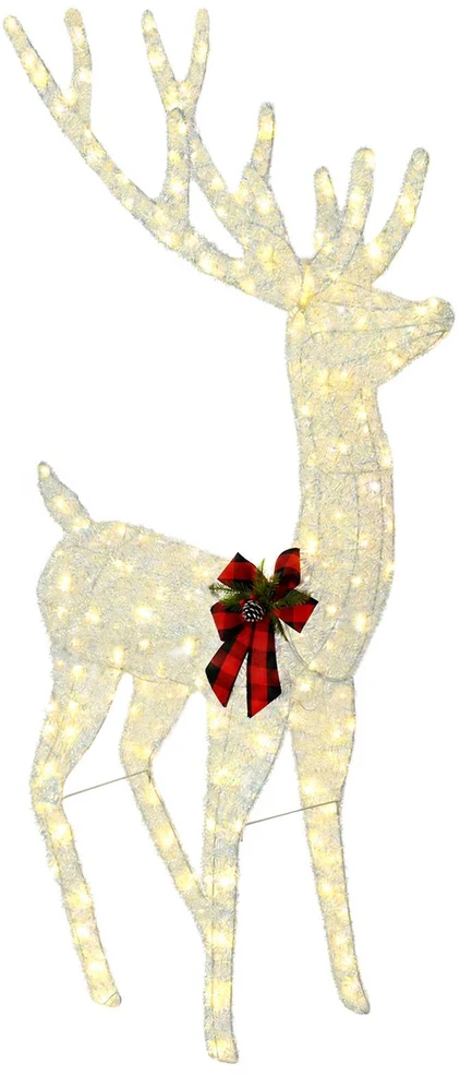 3D Kalėdų elnias LOVIISA 250 LED Šilta balta 96 x 40 x 180 cm