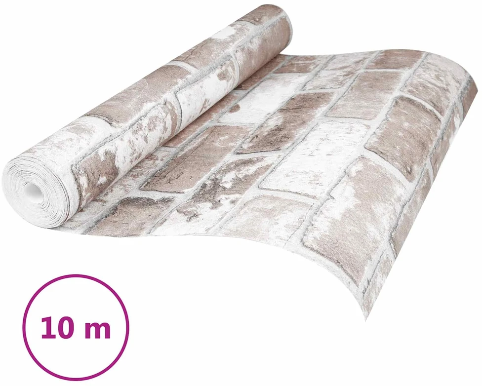 3D kieta tapetai Mūras 10 x 0,53 m Nekvėpuojantis audinys