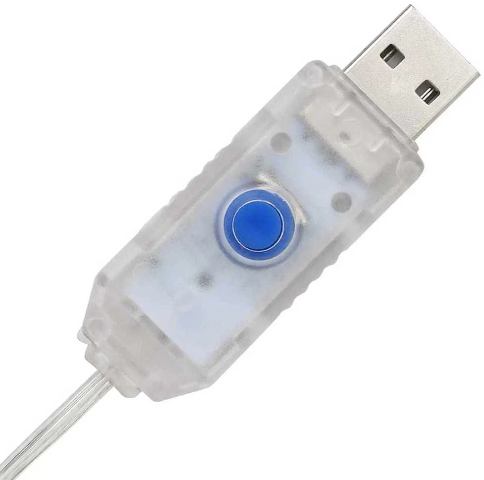 3D Elnias 140 LED Šilta balta 70 x 41 x 128 cm Ratanas