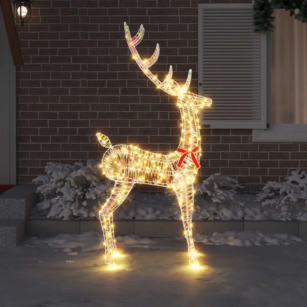 3D Elnias 250 LED Šilta balta 96 x 40 x 180 cm PET